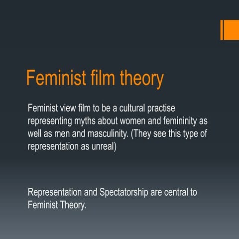 Feminism film theory