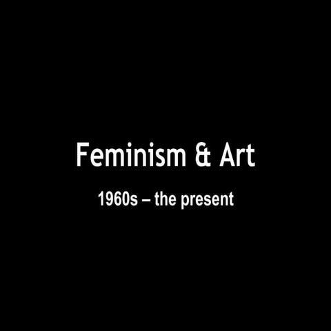 AHTR Feminism & Art