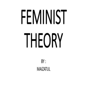 Feminist theory