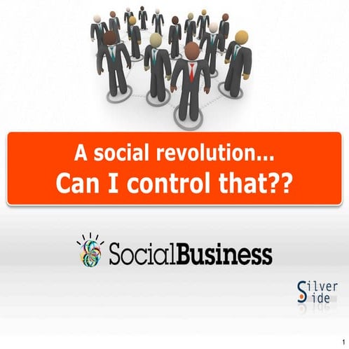 SOCCNX III: A social revolution can i control that