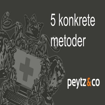 Fem konkrete metoder at forstå dine brugere