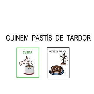 Fem  pastís  de  tardor