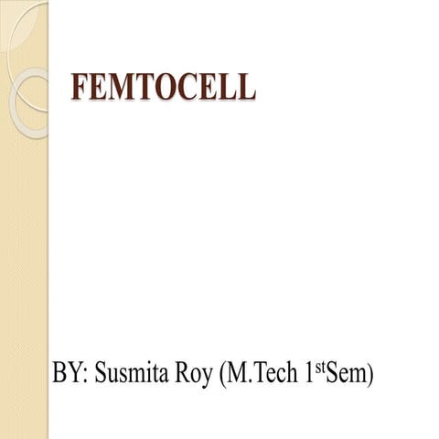 Femtocell