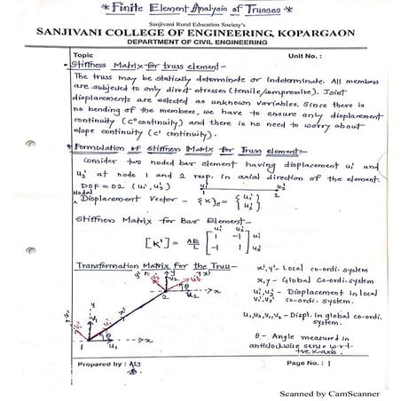 Finite element analysis of truss