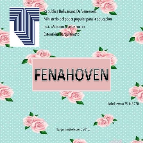 FENAHOVEN