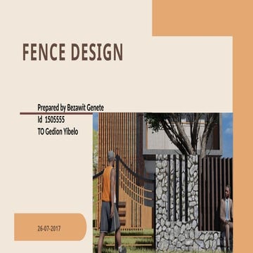 fence design (1).pptx sustainable Fence design