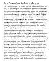 Fendi Peekaboo   Yesterday, Today a...