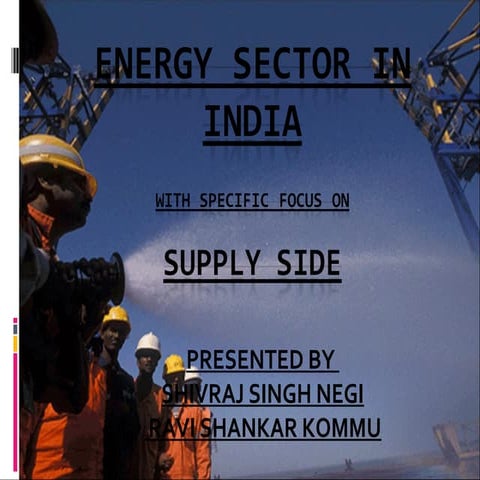 indian energy sector overview
