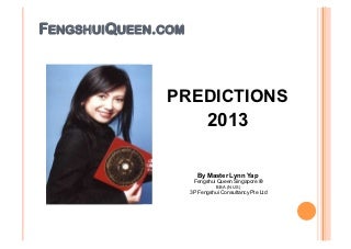 Predictions 2013