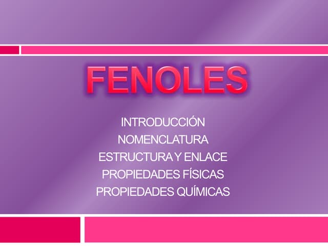FENOLES
