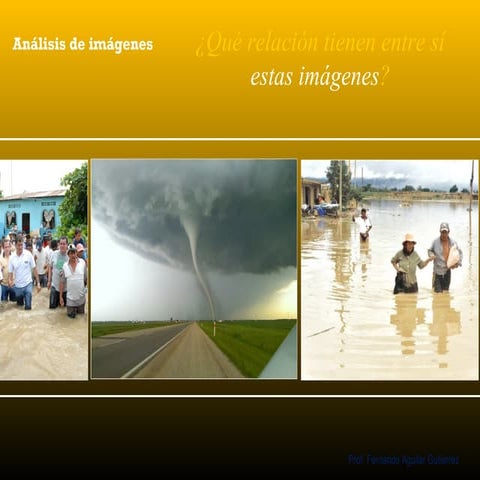 Fenomenos naturales y desastres