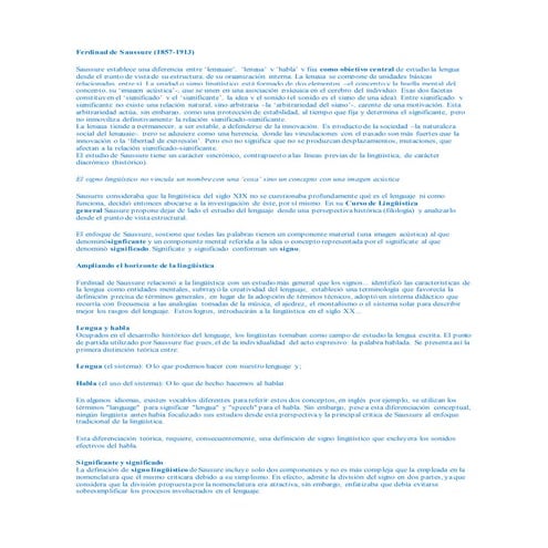 Ferdinad de saussure