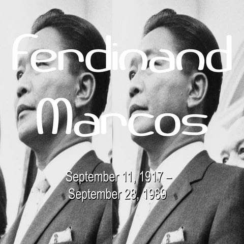 Ferdinand marcos 