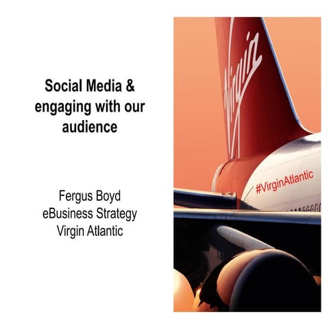 Engaging your audience; building long term relationships with brand advocates...
