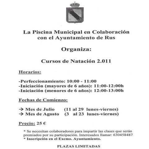 Real Feria de Rus 2011 - Campeonatos