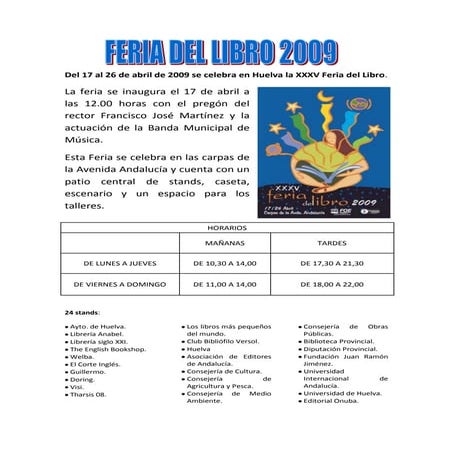 Feria Del Libro 2009
