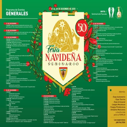 Feria del Seminario de Tlaxcala 