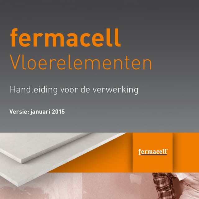 fermacell Vloerelementen - Handleiding voor de verwerking