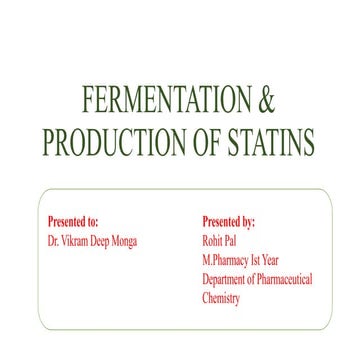Fermentation