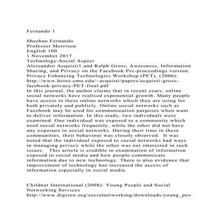 Fernando 1Sheehan FernandoProfessor MorrisonEnglish 1001.docx