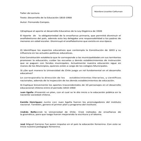 Fernando campos.lissette calfuman