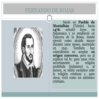Fernando de rojas