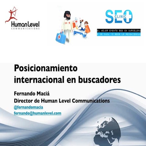 SEO Internacional - eShow Barcelona 2013