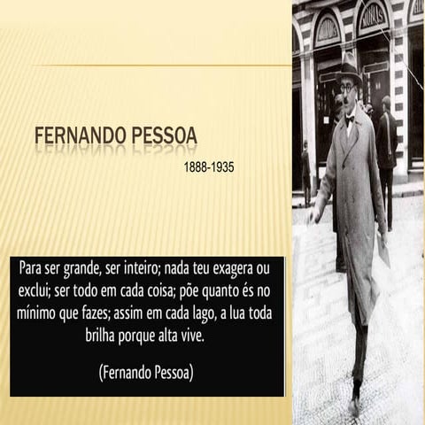 Fernando pessoa