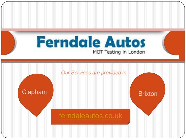 One stop solution for Car Servicing and Repairing from Ferndale Autos…