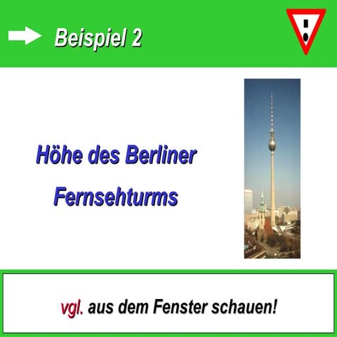 Fersehturmbeispiel