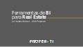 Ferramentas de BI para Real Estate - Gabriel Gruber - Properati - 2 Marketing de Performance para Real Estate - 1-10-2015