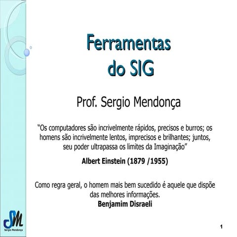Ferramentas de SIG