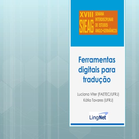 Ferramentas digitais para tradução