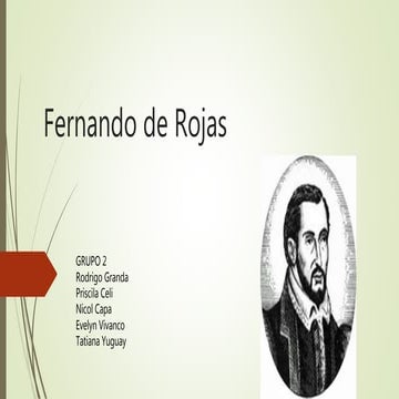 Fernando de Rojas | PPTX