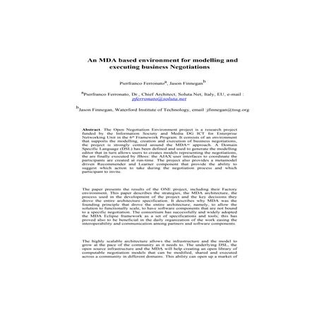 Ferronato Finnegan One Digibiz Long