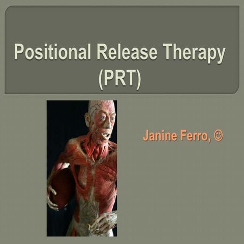 Positional Release Therapy