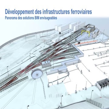 Ferroviaire : panorama des solutions BIM envisageables