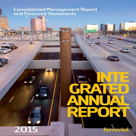 Ferrovial Integrated Annual Report 2015