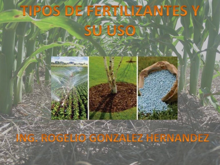 Fertilizantes y su uso