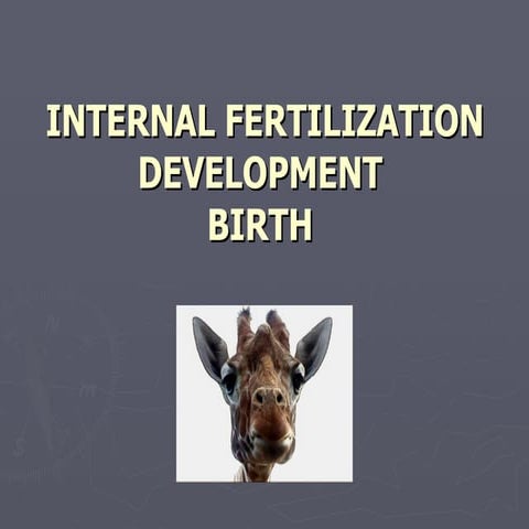 Fertilization and Development
