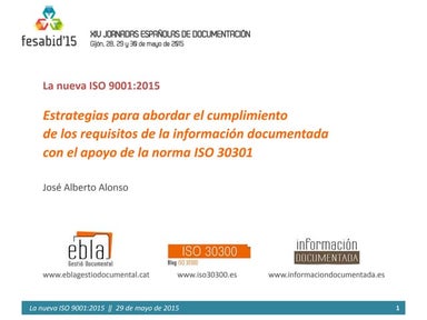 Estrategias para abordar el cumplimiento de los requisitos de la documentació...