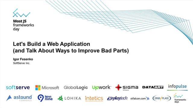 Игорь Фесенко "Web Apps Performance & JavaScript Compilers"