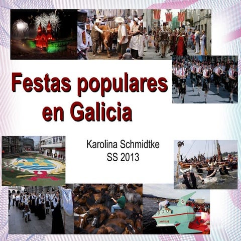 Festas populares en Galicia II