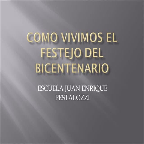 Festejos bicentenario