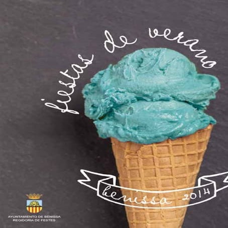 Folleto Fiestas Verano (Castellano)