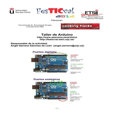 Resumen de Arduino FesTICval 2012