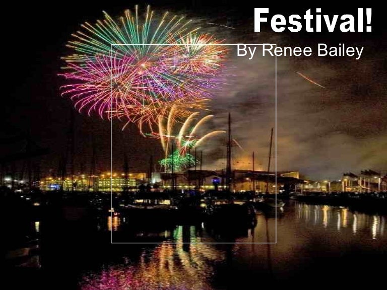 Festival google slides theme image