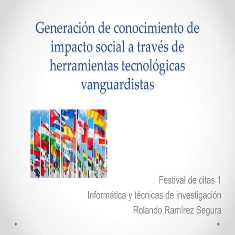 Festival de citas 1   Rolando Ramírez Regura