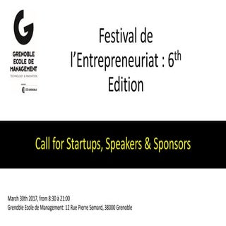 (EN) Festival de l'Entrepreneuriat ...