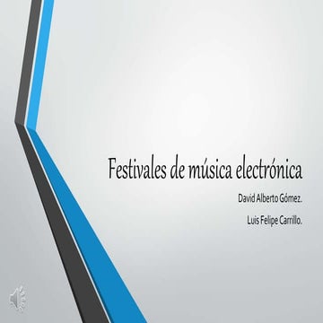 Festivales de música electrónica